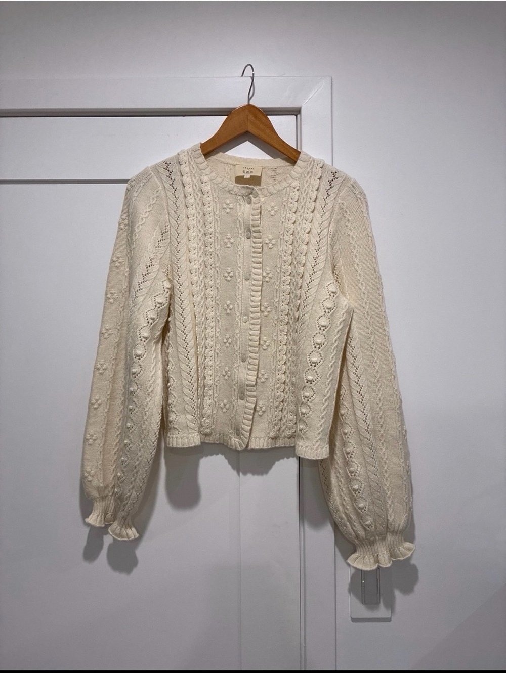 Sezane x sea ny aurelie cardigan large